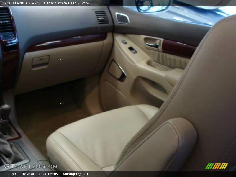 Blizzard White Pearl / Ivory 2008 Lexus GX 470