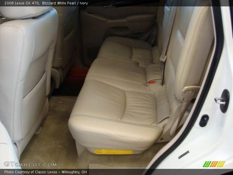 Blizzard White Pearl / Ivory 2008 Lexus GX 470