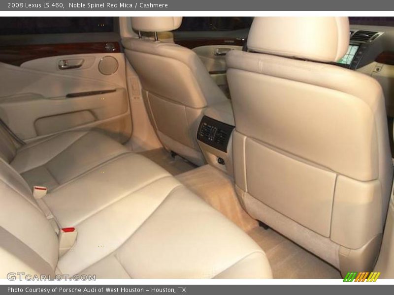 Noble Spinel Red Mica / Cashmere 2008 Lexus LS 460