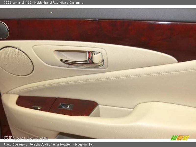 Noble Spinel Red Mica / Cashmere 2008 Lexus LS 460