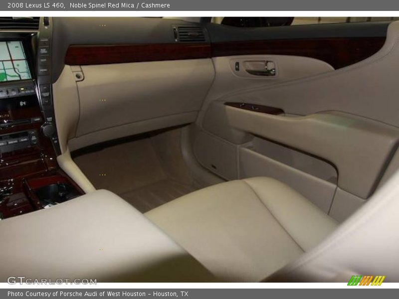 Noble Spinel Red Mica / Cashmere 2008 Lexus LS 460