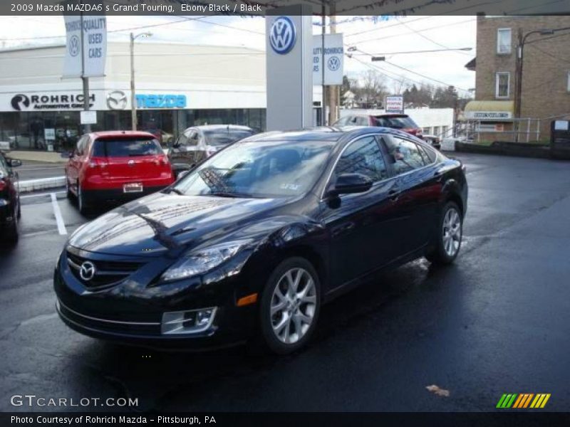 Ebony Black / Black 2009 Mazda MAZDA6 s Grand Touring