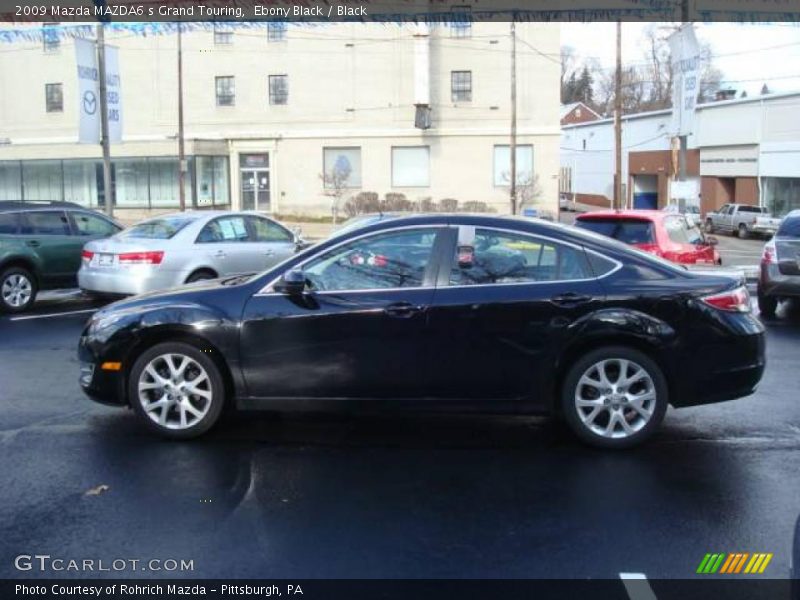 Ebony Black / Black 2009 Mazda MAZDA6 s Grand Touring