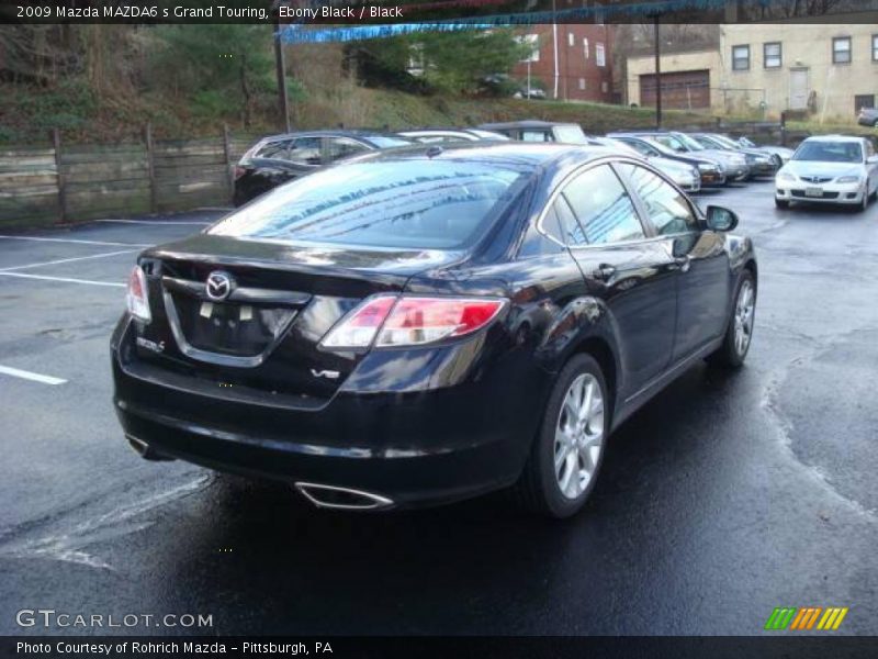 Ebony Black / Black 2009 Mazda MAZDA6 s Grand Touring