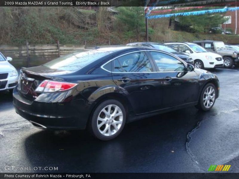Ebony Black / Black 2009 Mazda MAZDA6 s Grand Touring