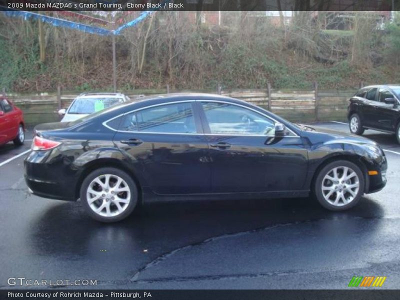 Ebony Black / Black 2009 Mazda MAZDA6 s Grand Touring