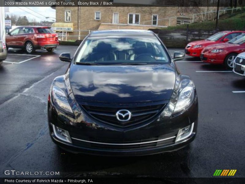 Ebony Black / Black 2009 Mazda MAZDA6 s Grand Touring