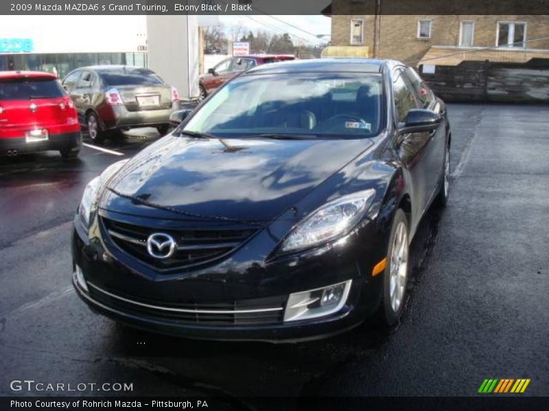 Ebony Black / Black 2009 Mazda MAZDA6 s Grand Touring