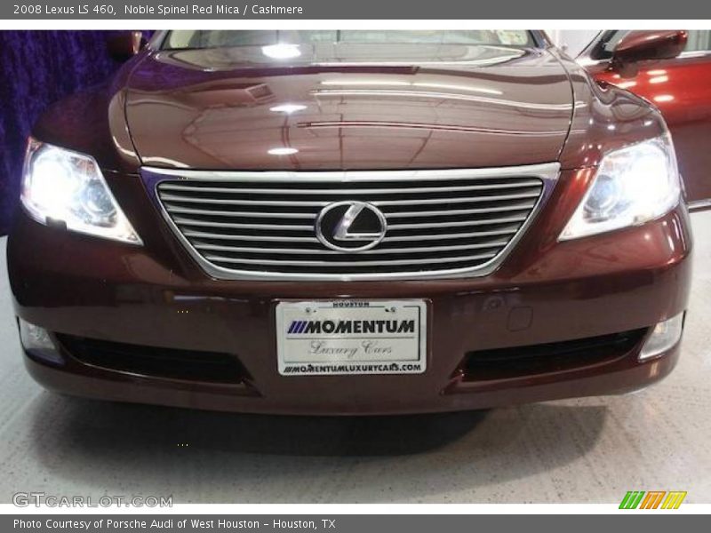 Noble Spinel Red Mica / Cashmere 2008 Lexus LS 460