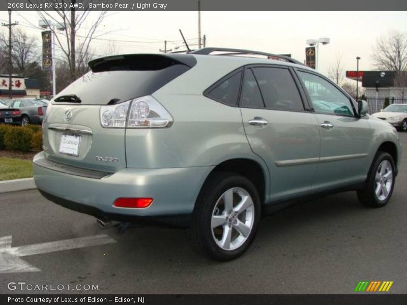 Bamboo Pearl / Light Gray 2008 Lexus RX 350 AWD
