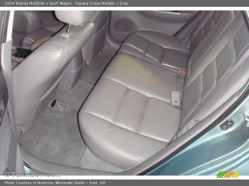 Sepang Green Metallic / Gray 2004 Mazda MAZDA6 s Sport Wagon