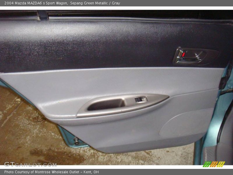 Sepang Green Metallic / Gray 2004 Mazda MAZDA6 s Sport Wagon