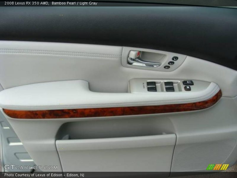 Bamboo Pearl / Light Gray 2008 Lexus RX 350 AWD