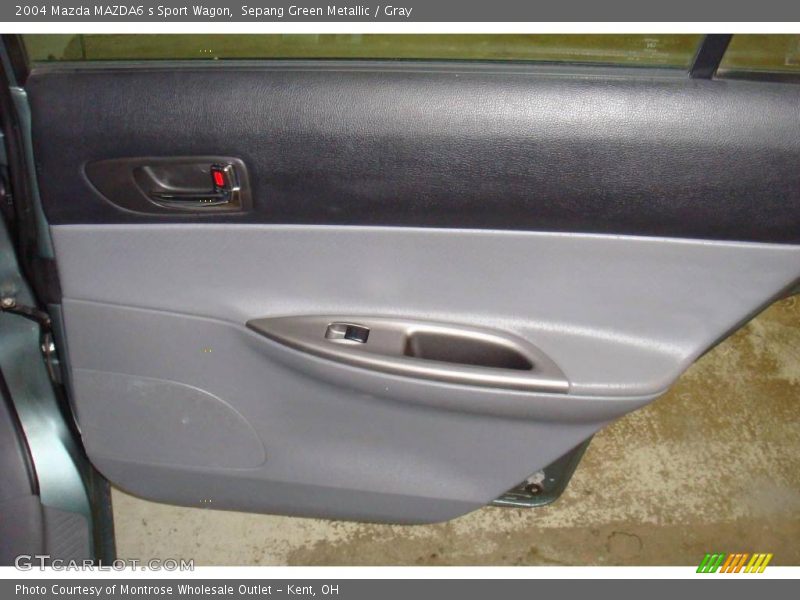 Sepang Green Metallic / Gray 2004 Mazda MAZDA6 s Sport Wagon
