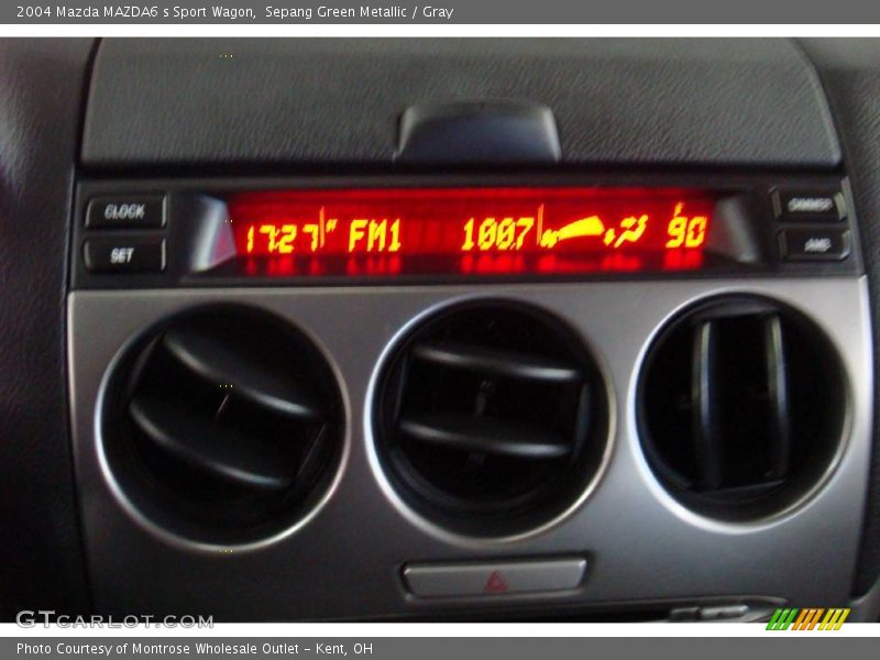 Sepang Green Metallic / Gray 2004 Mazda MAZDA6 s Sport Wagon