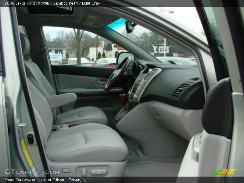 Bamboo Pearl / Light Gray 2008 Lexus RX 350 AWD