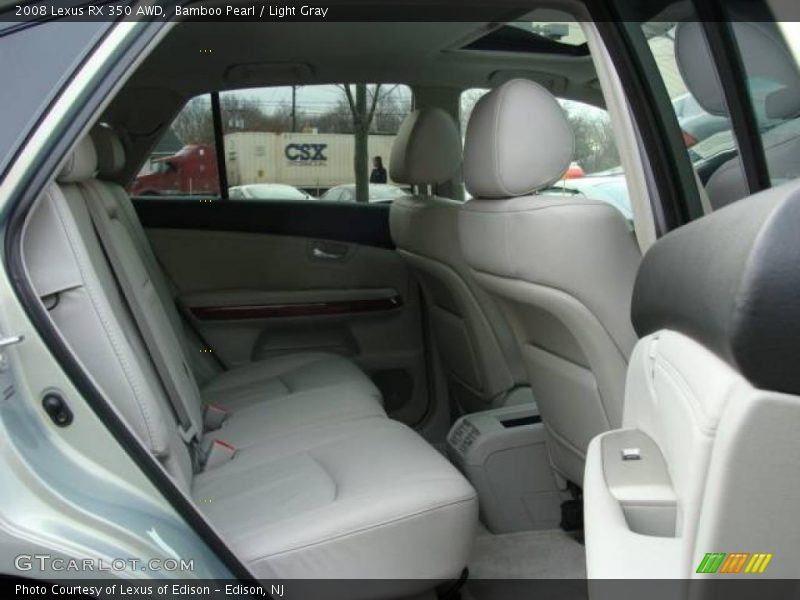 Bamboo Pearl / Light Gray 2008 Lexus RX 350 AWD