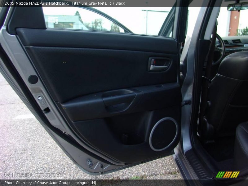 Titanium Gray Metallic / Black 2005 Mazda MAZDA3 s Hatchback