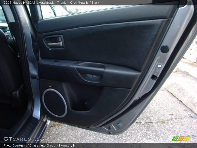 Titanium Gray Metallic / Black 2005 Mazda MAZDA3 s Hatchback