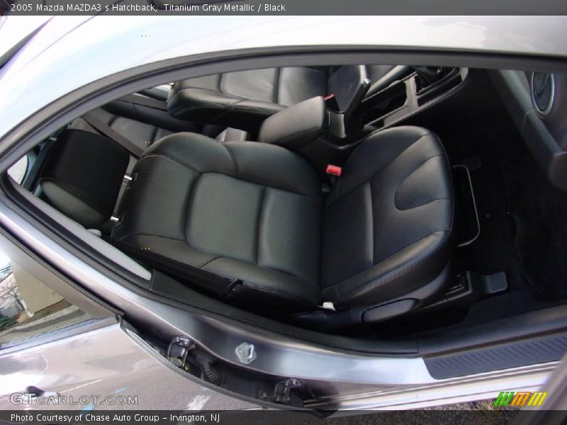 Titanium Gray Metallic / Black 2005 Mazda MAZDA3 s Hatchback