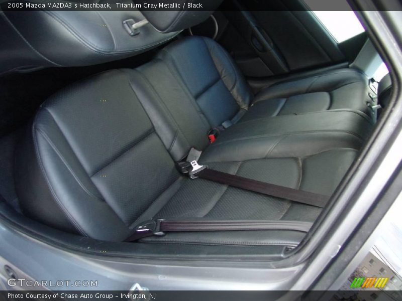 Titanium Gray Metallic / Black 2005 Mazda MAZDA3 s Hatchback