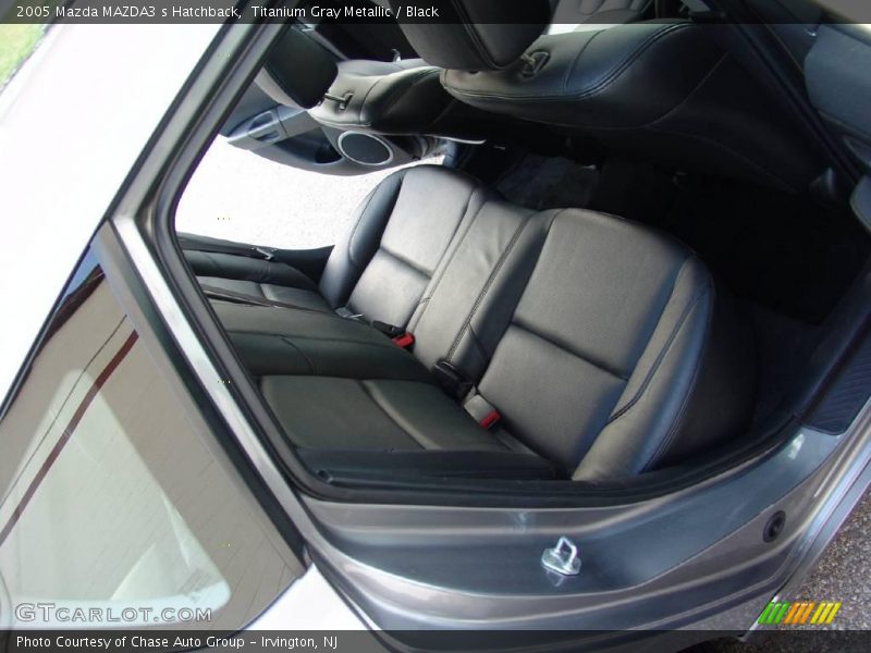 Titanium Gray Metallic / Black 2005 Mazda MAZDA3 s Hatchback