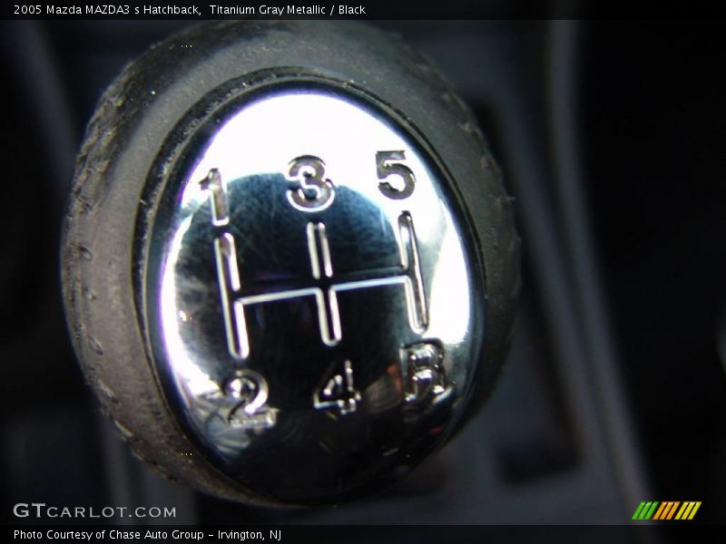 Titanium Gray Metallic / Black 2005 Mazda MAZDA3 s Hatchback