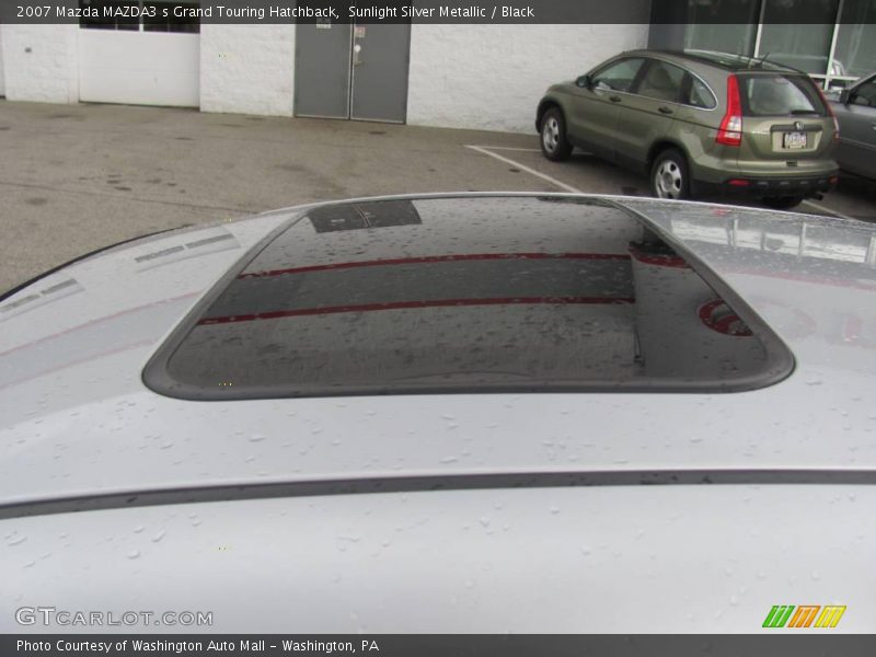 Sunlight Silver Metallic / Black 2007 Mazda MAZDA3 s Grand Touring Hatchback