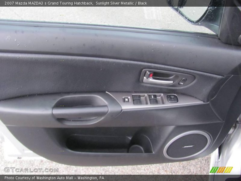 Sunlight Silver Metallic / Black 2007 Mazda MAZDA3 s Grand Touring Hatchback