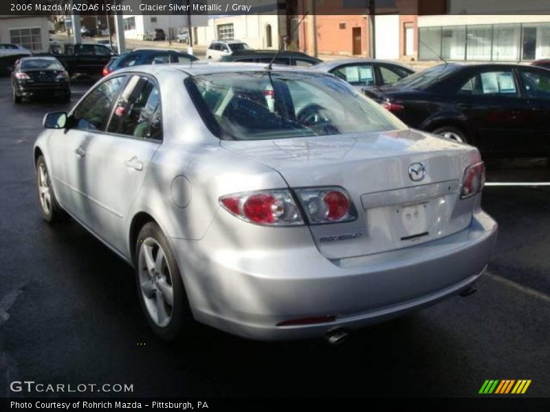Glacier Silver Metallic / Gray 2006 Mazda MAZDA6 i Sedan