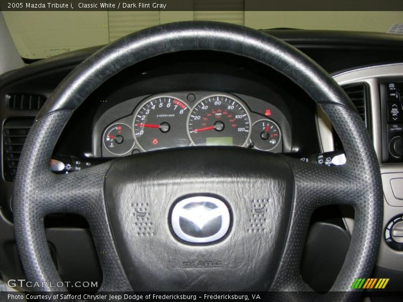 Classic White / Dark Flint Gray 2005 Mazda Tribute i