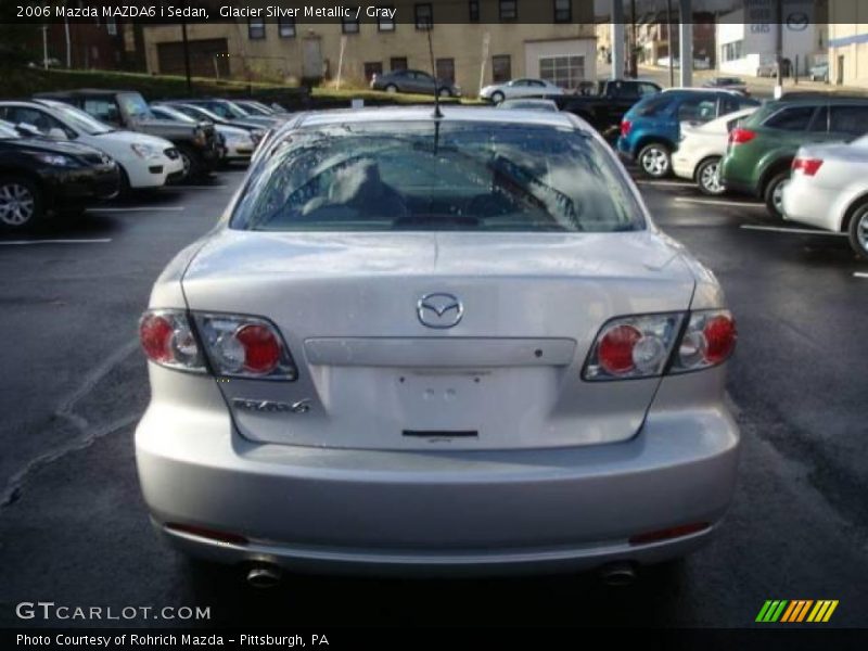 Glacier Silver Metallic / Gray 2006 Mazda MAZDA6 i Sedan
