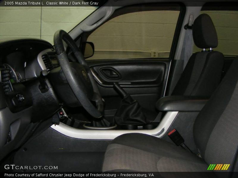 Classic White / Dark Flint Gray 2005 Mazda Tribute i