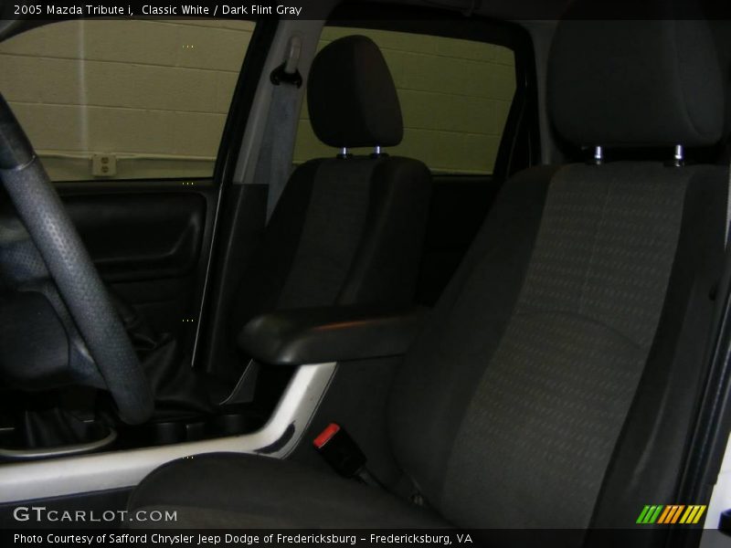 Classic White / Dark Flint Gray 2005 Mazda Tribute i
