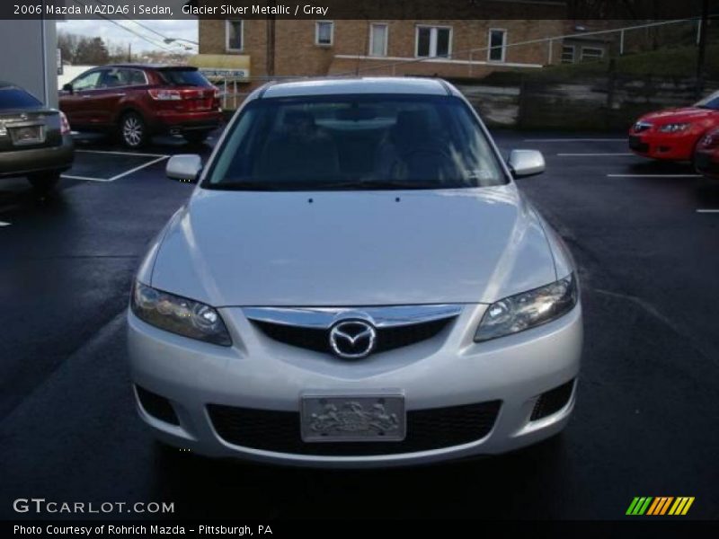 Glacier Silver Metallic / Gray 2006 Mazda MAZDA6 i Sedan