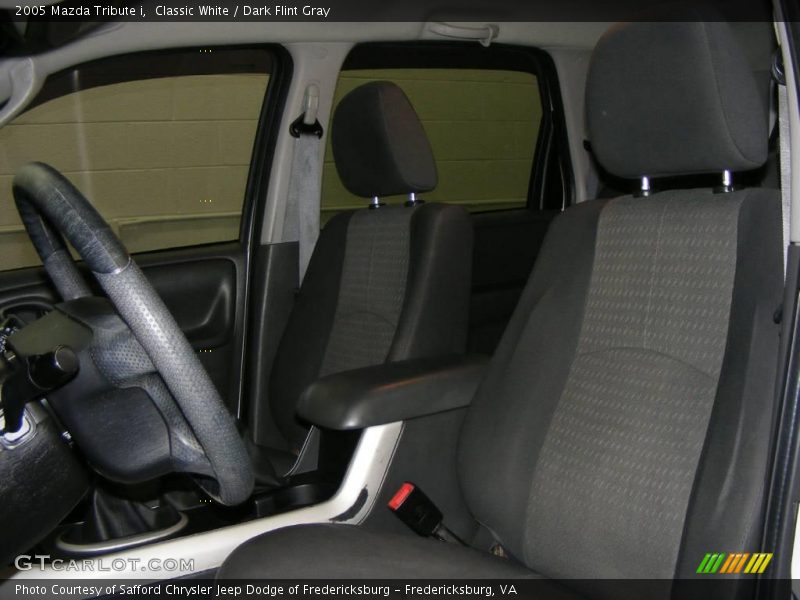 Classic White / Dark Flint Gray 2005 Mazda Tribute i