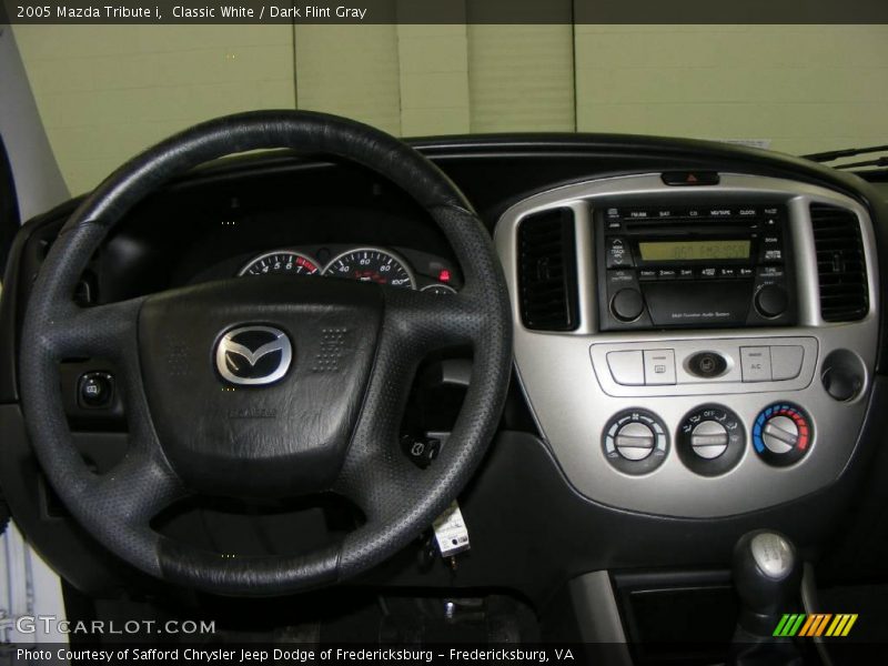 Classic White / Dark Flint Gray 2005 Mazda Tribute i