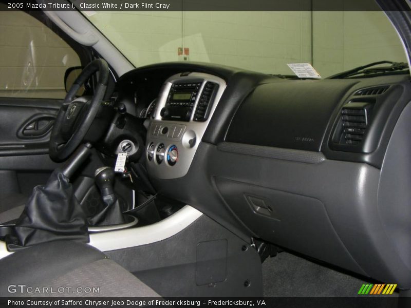 Classic White / Dark Flint Gray 2005 Mazda Tribute i