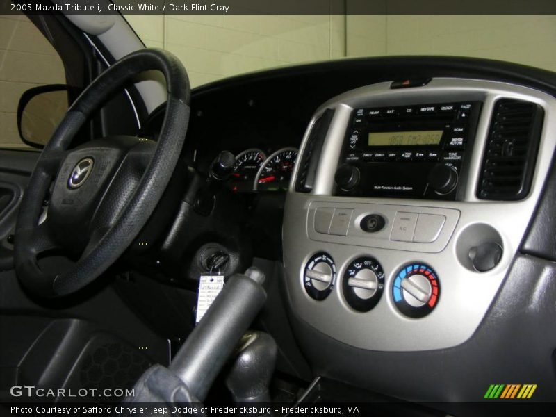 Classic White / Dark Flint Gray 2005 Mazda Tribute i