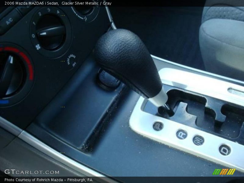 Glacier Silver Metallic / Gray 2006 Mazda MAZDA6 i Sedan