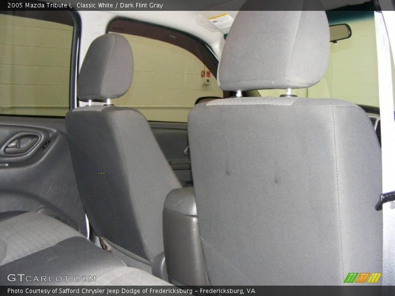 Classic White / Dark Flint Gray 2005 Mazda Tribute i