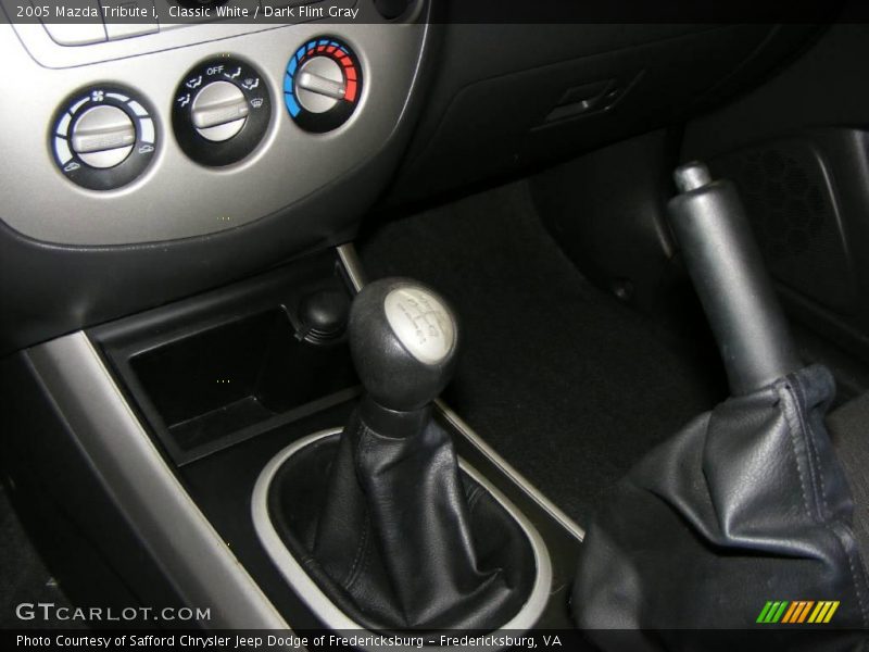 Classic White / Dark Flint Gray 2005 Mazda Tribute i