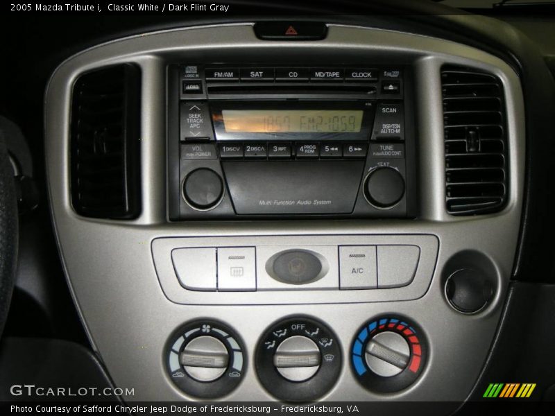 Classic White / Dark Flint Gray 2005 Mazda Tribute i