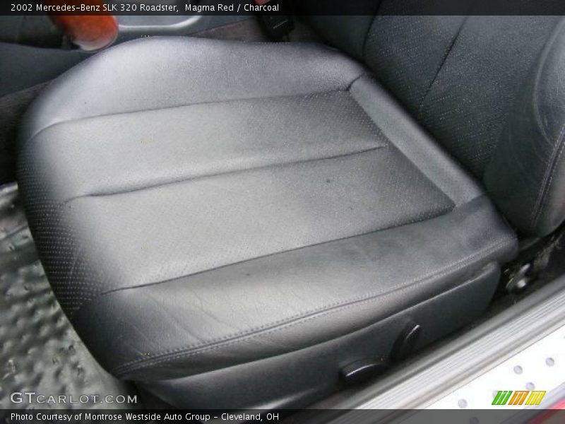 Magma Red / Charcoal 2002 Mercedes-Benz SLK 320 Roadster