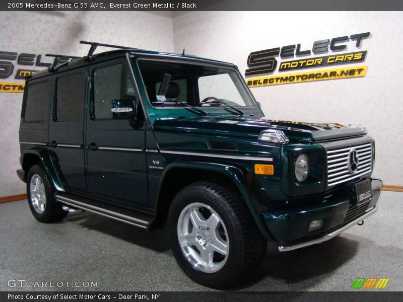 Everest Green Metallic / Black 2005 Mercedes-Benz G 55 AMG