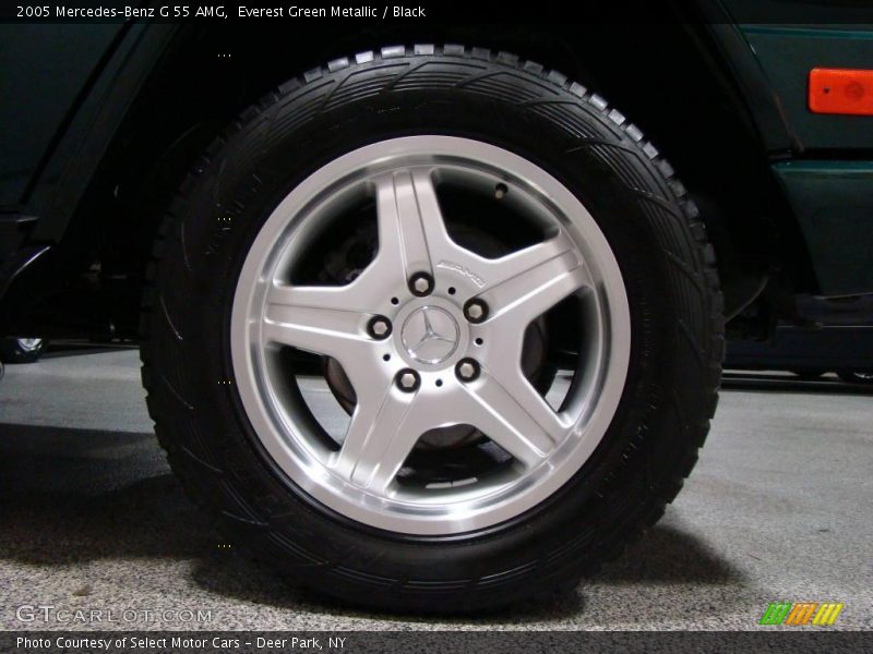 Everest Green Metallic / Black 2005 Mercedes-Benz G 55 AMG
