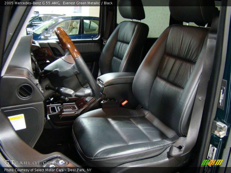 Everest Green Metallic / Black 2005 Mercedes-Benz G 55 AMG