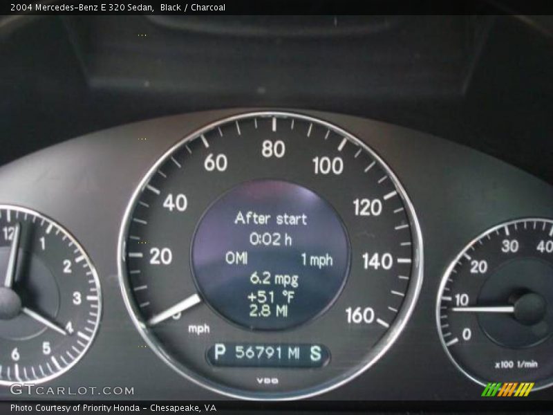 Black / Charcoal 2004 Mercedes-Benz E 320 Sedan