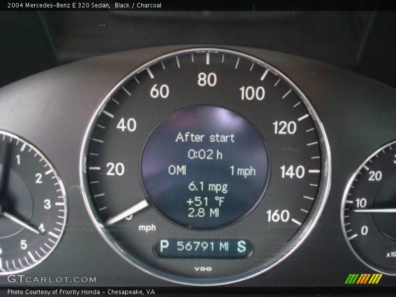 Black / Charcoal 2004 Mercedes-Benz E 320 Sedan
