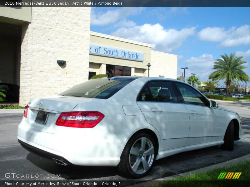 Arctic White / Almond Beige 2010 Mercedes-Benz E 350 Sedan